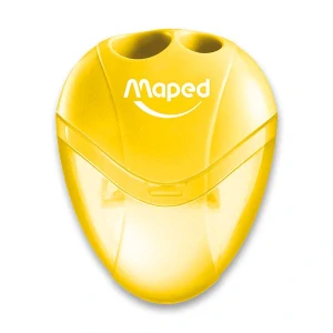 Ořezávátko Maped I-gloo, se 2 otvory - mix barev, Barva Žlutá